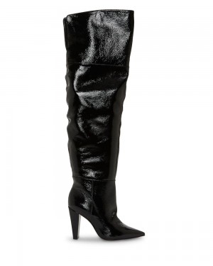 Dámské Over-The-Knee Boots Vince Camuto Minnada Extra Široké-Calf Černé | 3506-ZXMTU