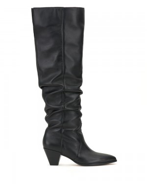 Dámské Over-The-Knee Boots Vince Camuto Sewinny Extra Široké-Calf Černé | 0481-NZYCP