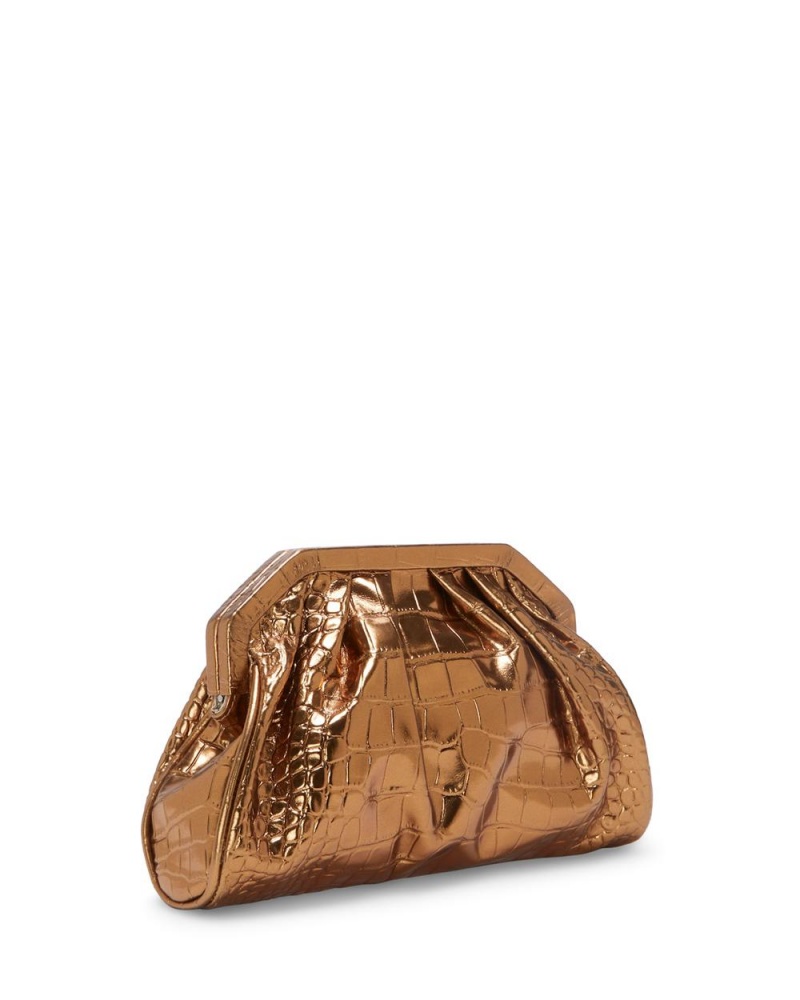 Dámské Clutch Vince Camuto Baklo Zlaté | 8136-AWPRY