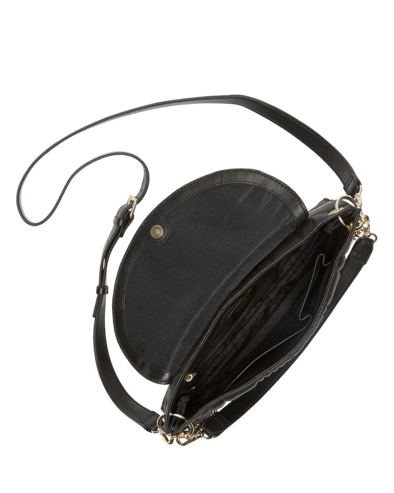 Dámské Crossbody Kabelka Vince Camuto Barb Černé | 5140-ONEZW