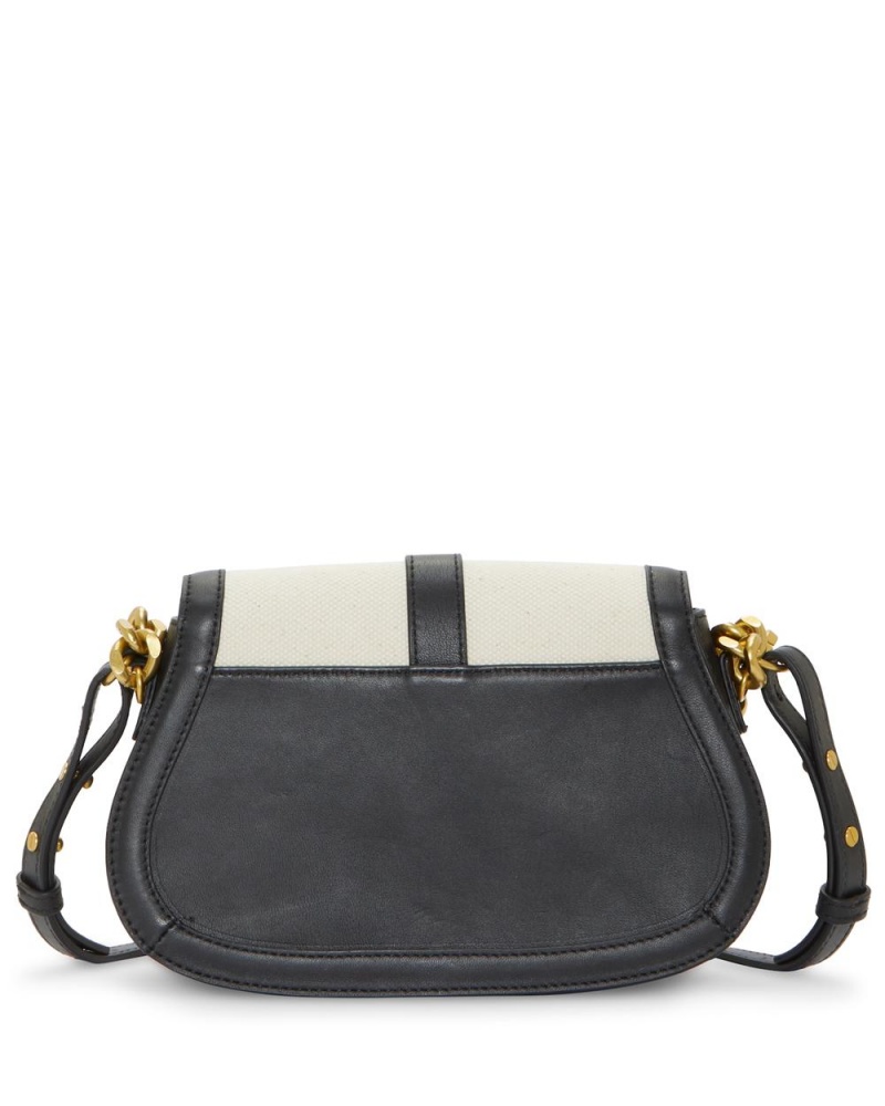 Dámské Crossbody Kabelka Vince Camuto Brock Černé Bílé | 8146-ZUWOB