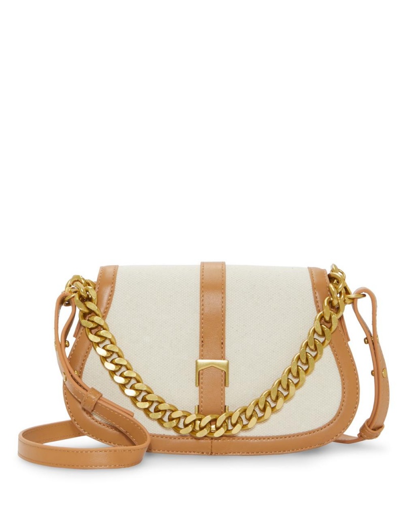 Dámské Crossbody Kabelka Vince Camuto Brock Béžový | 1087-BZQHY