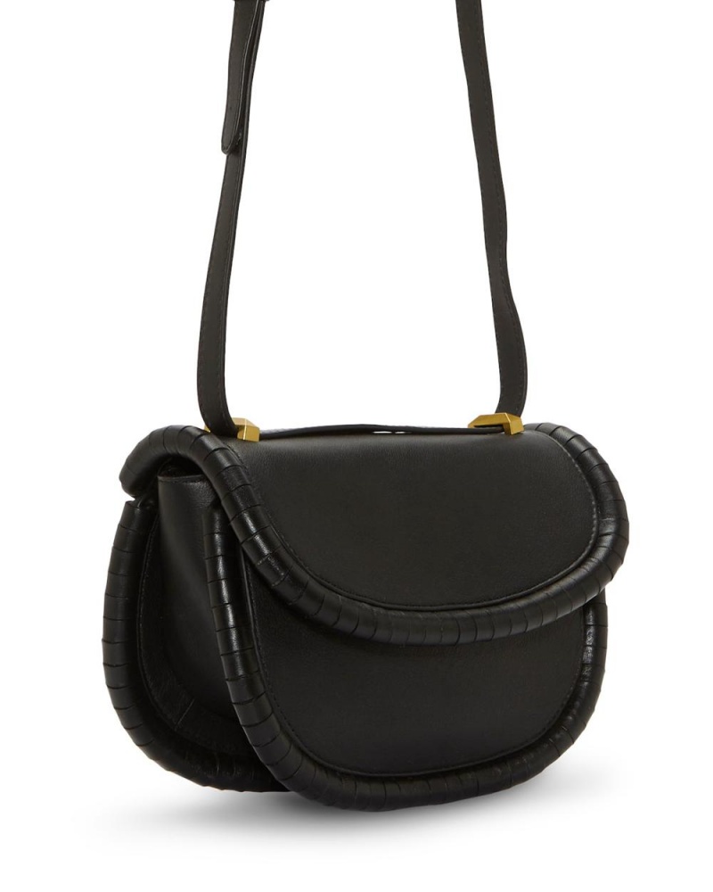 Dámské Crossbody Kabelka Vince Camuto Nesch Černé | 9421-RQEMP