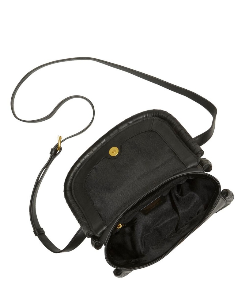 Dámské Crossbody Kabelka Vince Camuto Nesch Černé | 9421-RQEMP