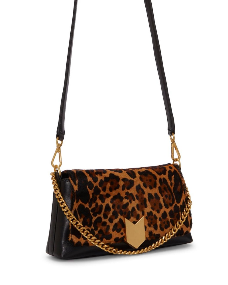 Dámské Crossbody Kabelka Vince Camuto Theon Flap Leopard | 0927-LSBIH