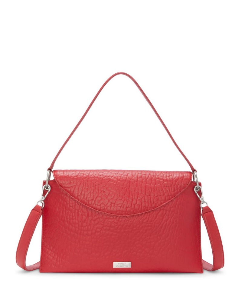 Dámské Crossbody Kabelka Vince Camuto Wayhn Červené | 4860-INTBR