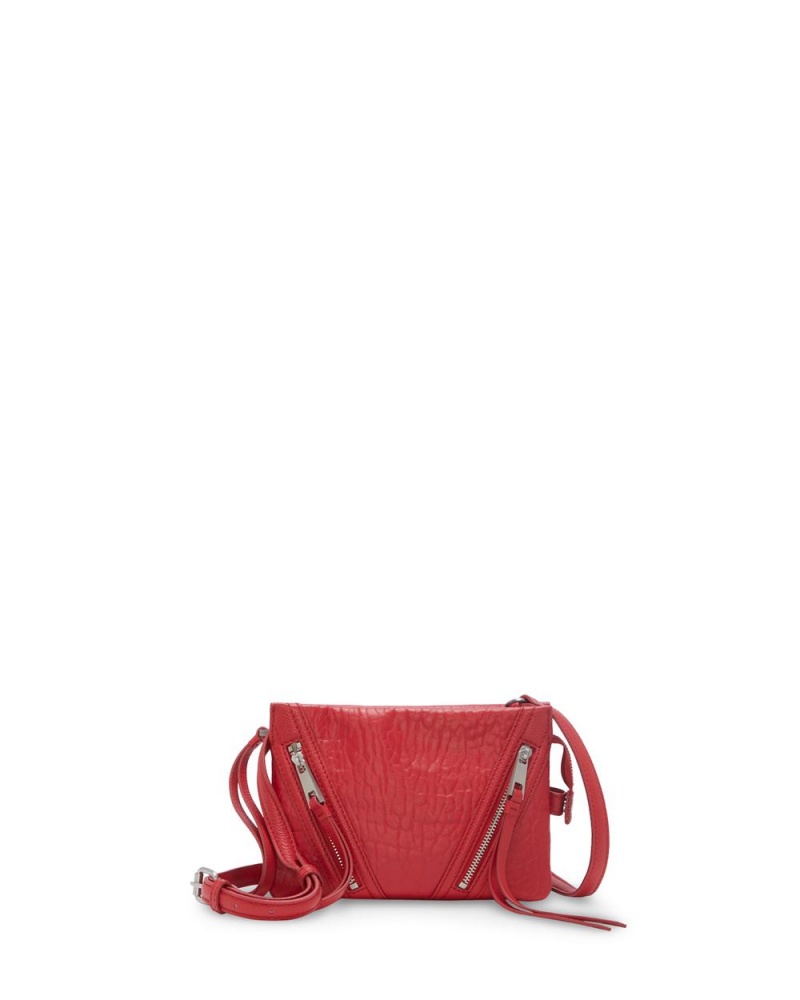 Dámské Crossbody Kabelka Vince Camuto Wayhn Mini Červené | 6534-UFSYR