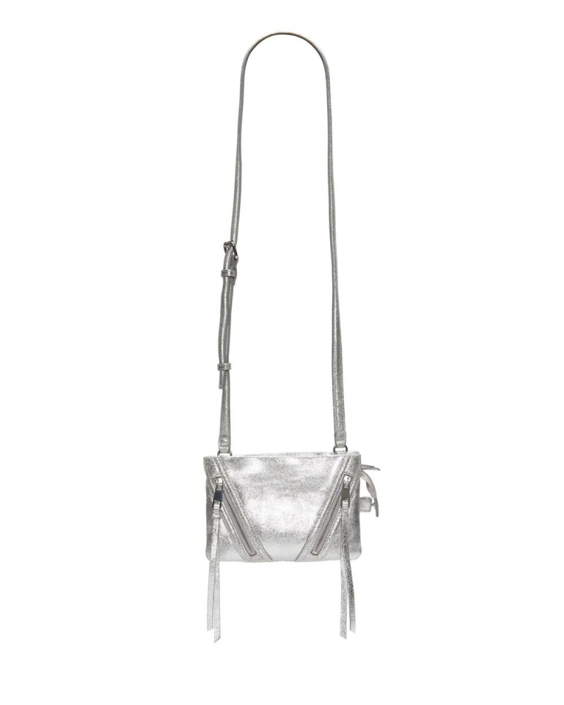 Dámské Crossbody Kabelka Vince Camuto Wayhn Mini Stříbrné | 8263-KPGYD