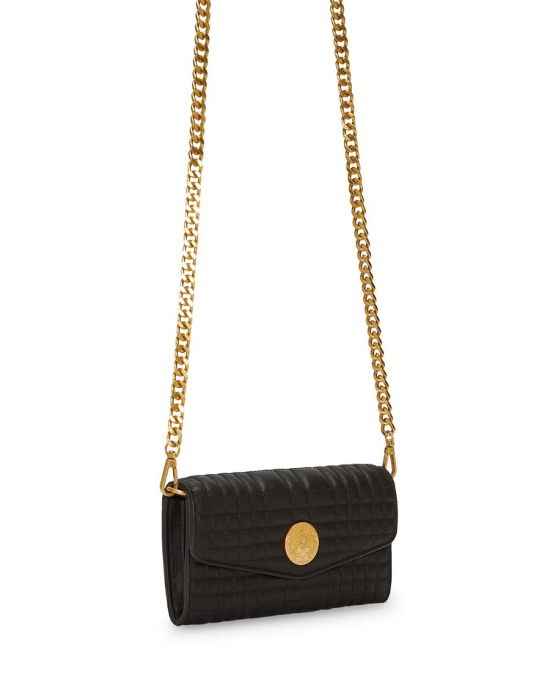 Dámské Kabelka Vince Camuto Barb Wallet On A Chain Černé | 4128-JMRGY