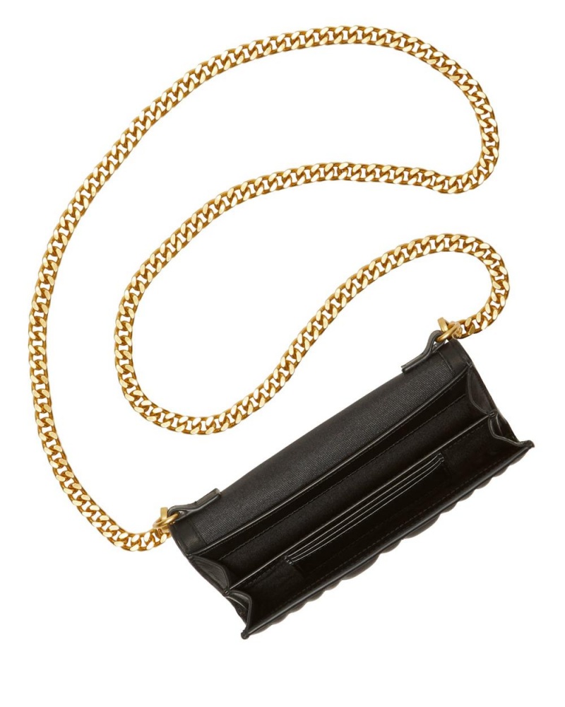 Dámské Kabelka Vince Camuto Barb Wallet On A Chain Černé | 4128-JMRGY