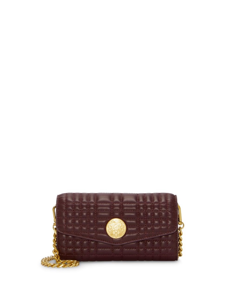 Dámské Kabelka Vince Camuto Barb Wallet On A Chain Vínové | 2648-OKYPR