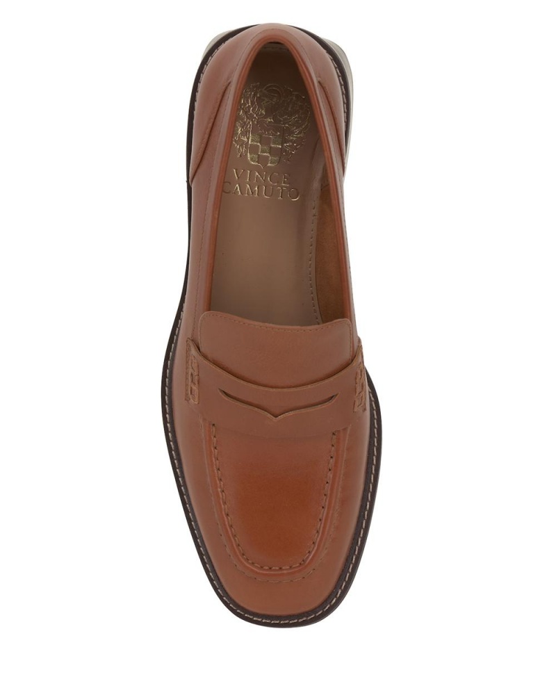 Dámské Loafers Vince Camuto Becarda Hnědé | 7163-TCXUJ