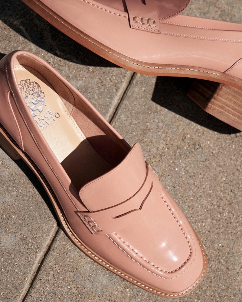 Dámské Loafers Vince Camuto Becarda Růžové | 5463-JYBLK