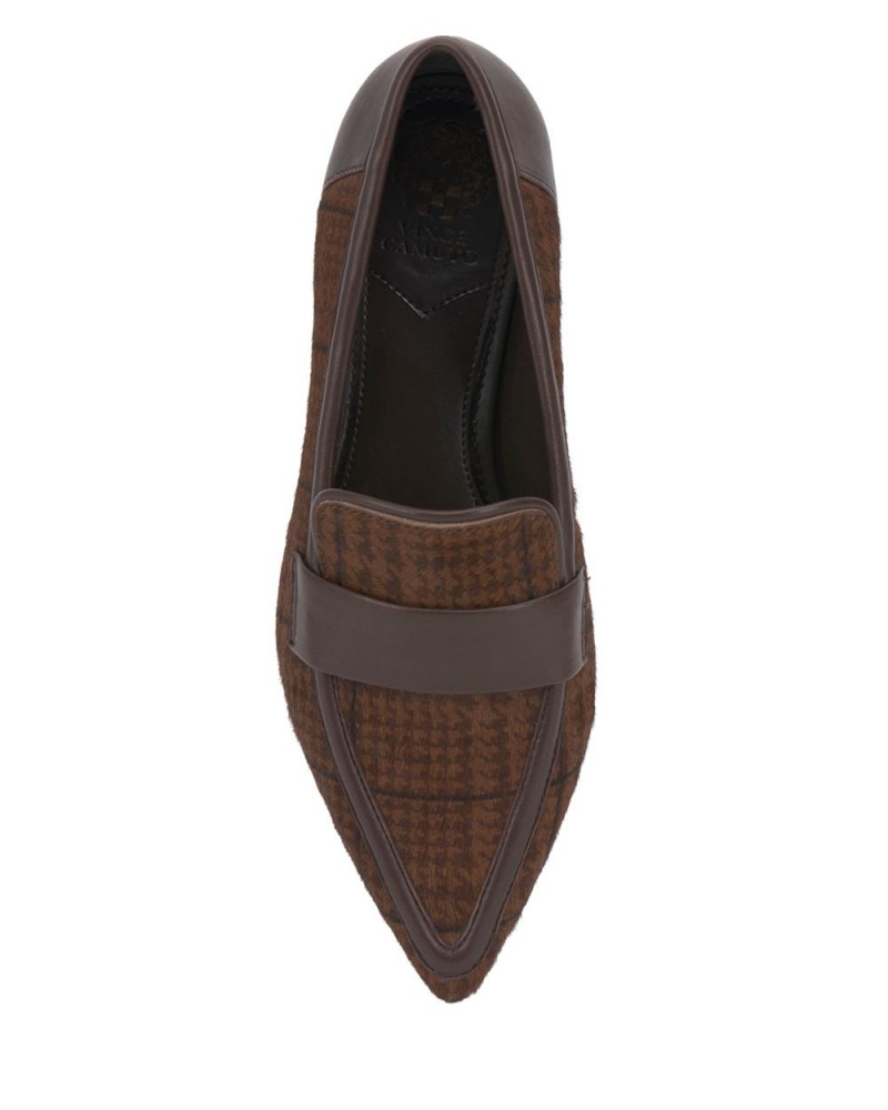 Dámské Loafers Vince Camuto Calentha Hnědé | 7583-XWULT