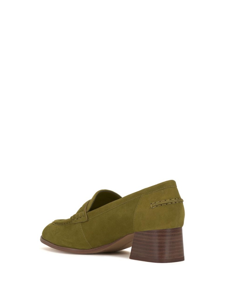 Dámské Loafers Vince Camuto Carissla Zelene | 5023-QDMIL