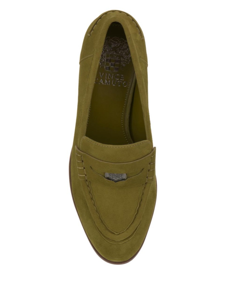 Dámské Loafers Vince Camuto Carissla Zelene | 5023-QDMIL