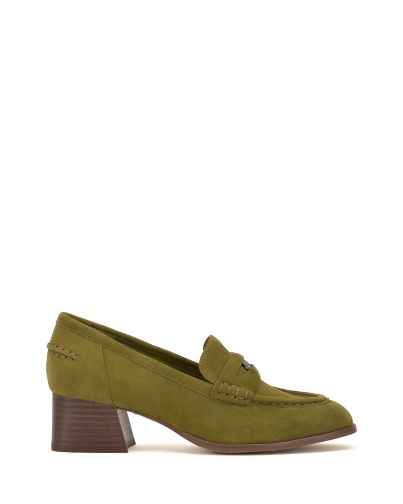 Dámské Loafers Vince Camuto Carissla Zelene | 5023-QDMIL