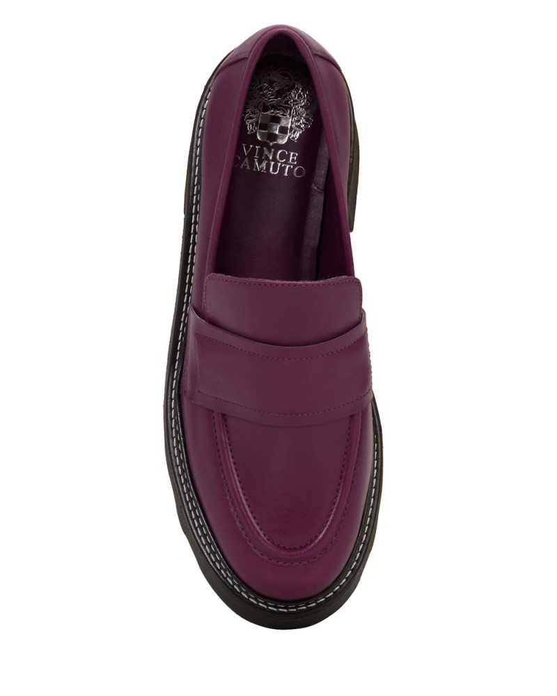 Dámské Loafers Vince Camuto Chantie Tmavě Fialové | 7406-OYXUH