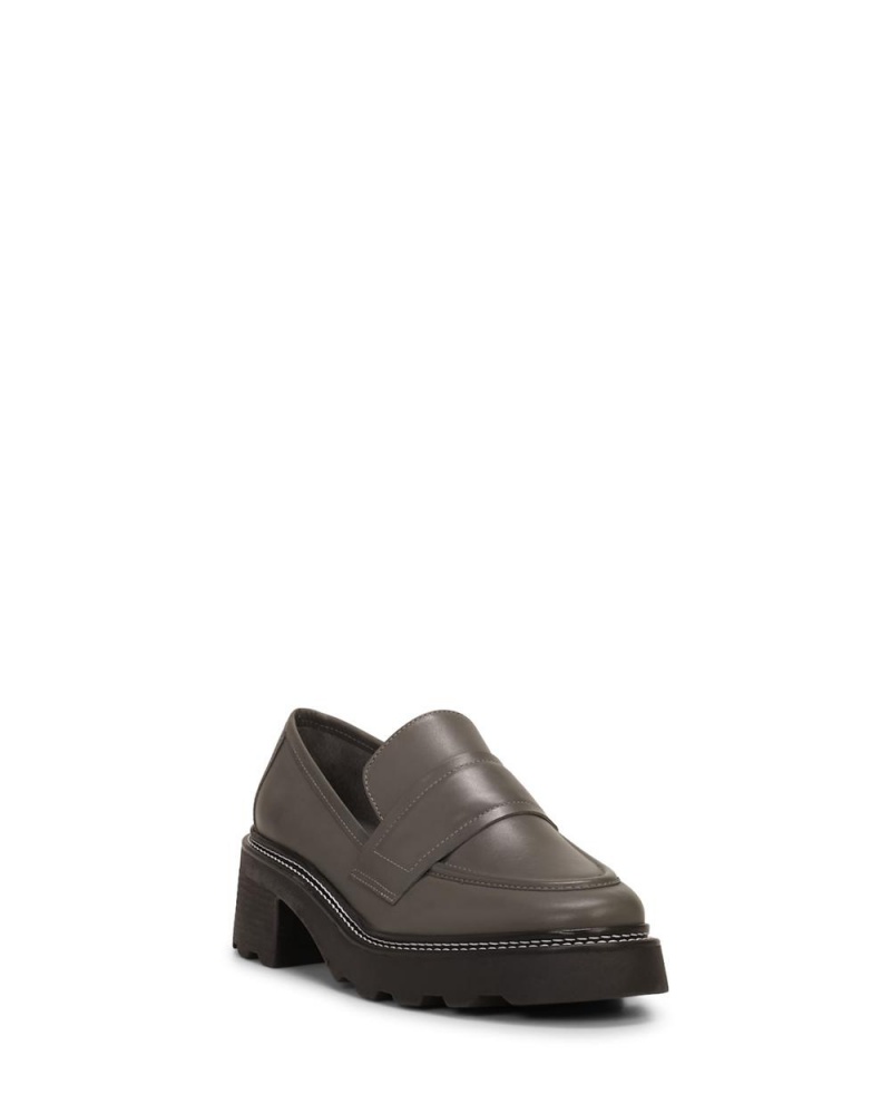 Dámské Loafers Vince Camuto Chantie Šedé | 6430-QANYE