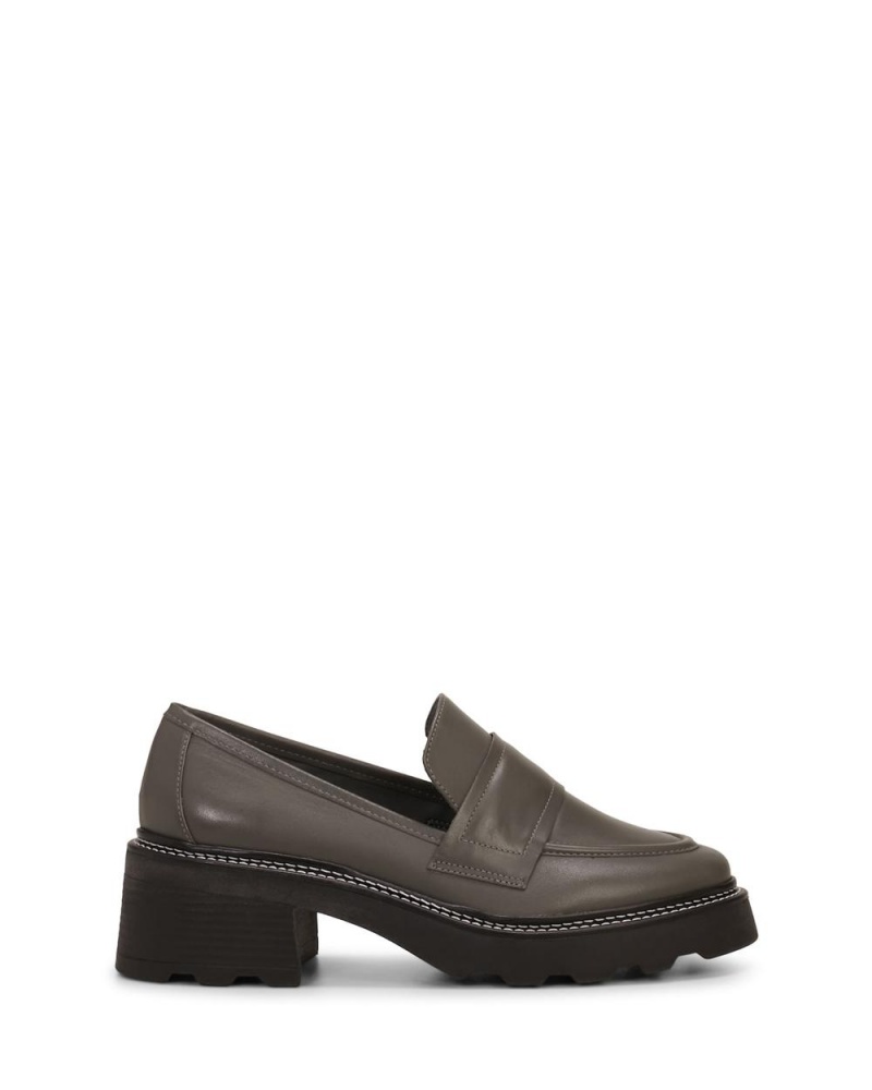 Dámské Loafers Vince Camuto Chantie Šedé | 6430-QANYE