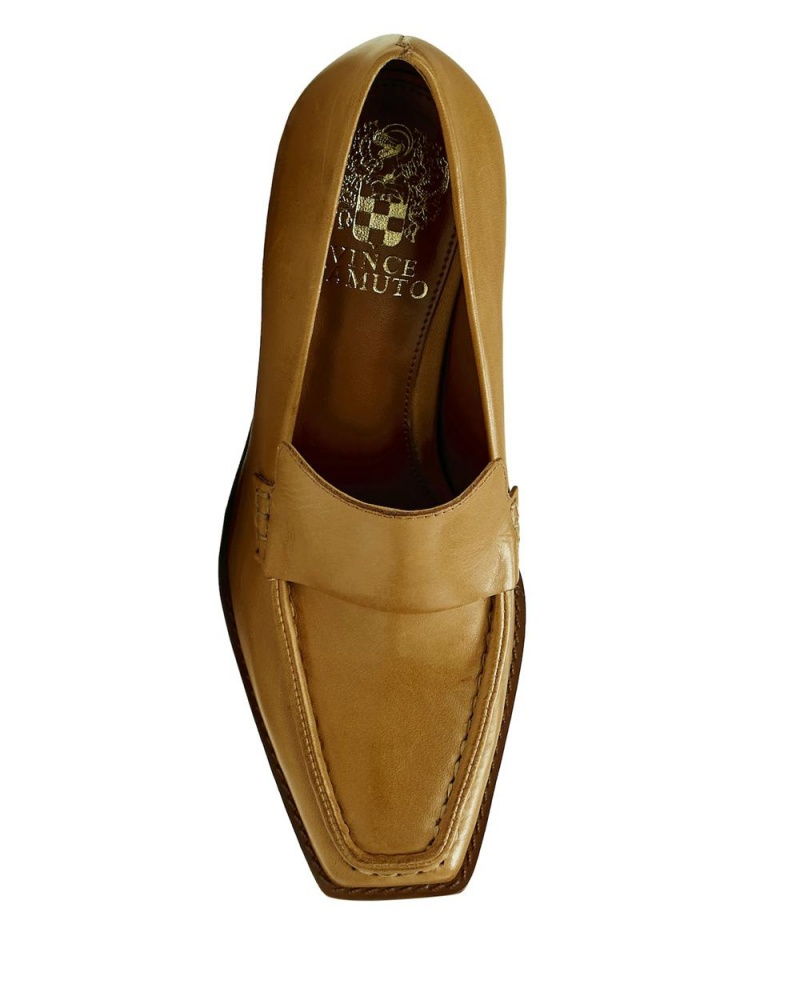 Dámské Loafers Vince Camuto Segellis Hnědé Světle | 0957-KWRMO