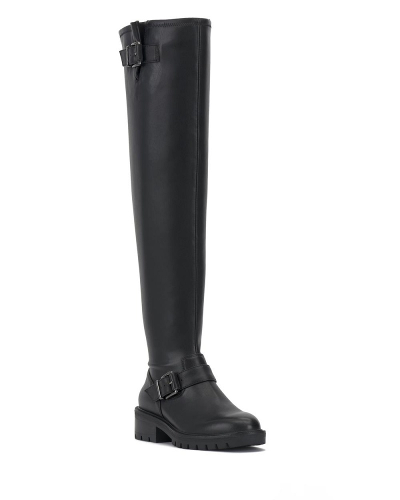 Dámské Over-The-Knee Boots Vince Camuto Abrila Černé | 2164-IHLRO