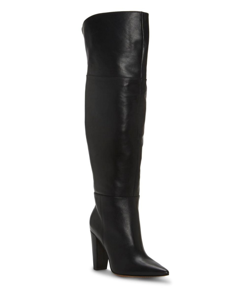 Dámské Over-The-Knee Boots Vince Camuto Minnada Široké-Calf Černé | 3196-AFXUR