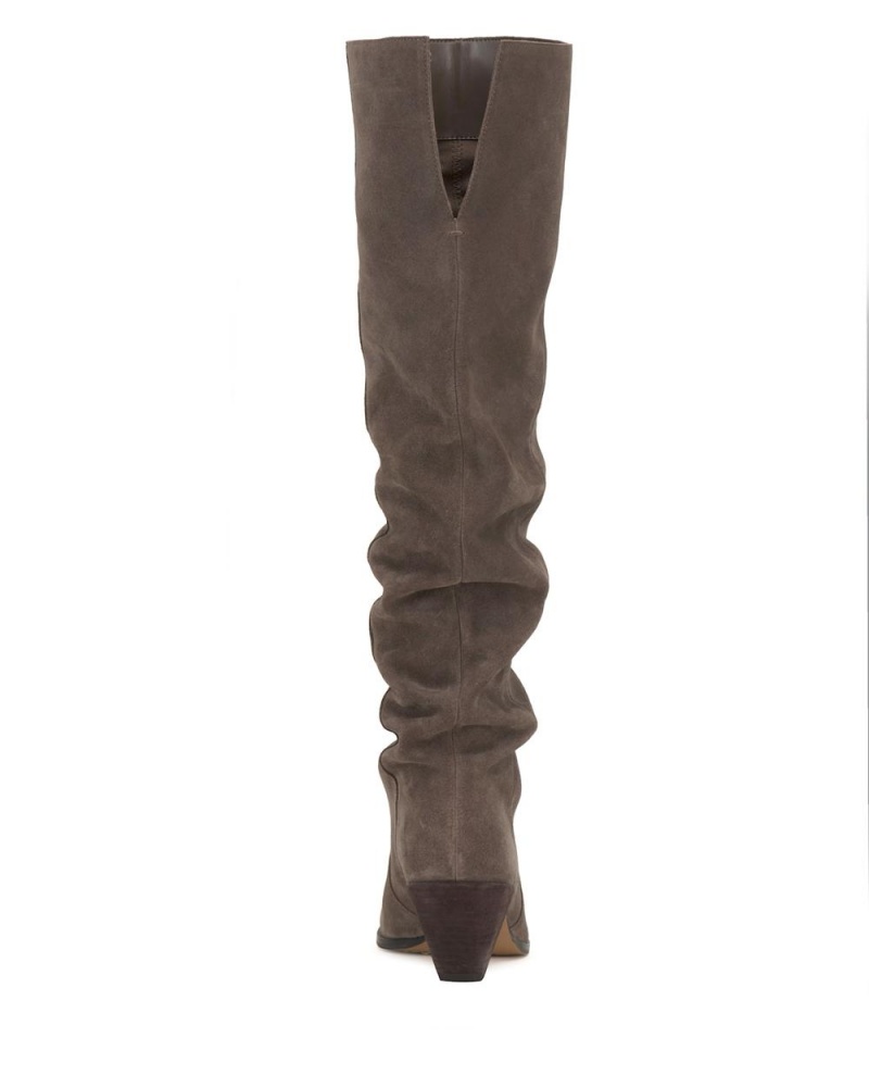 Dámské Over-The-Knee Boots Vince Camuto Sewinny Hnědé | 7419-LKXOZ