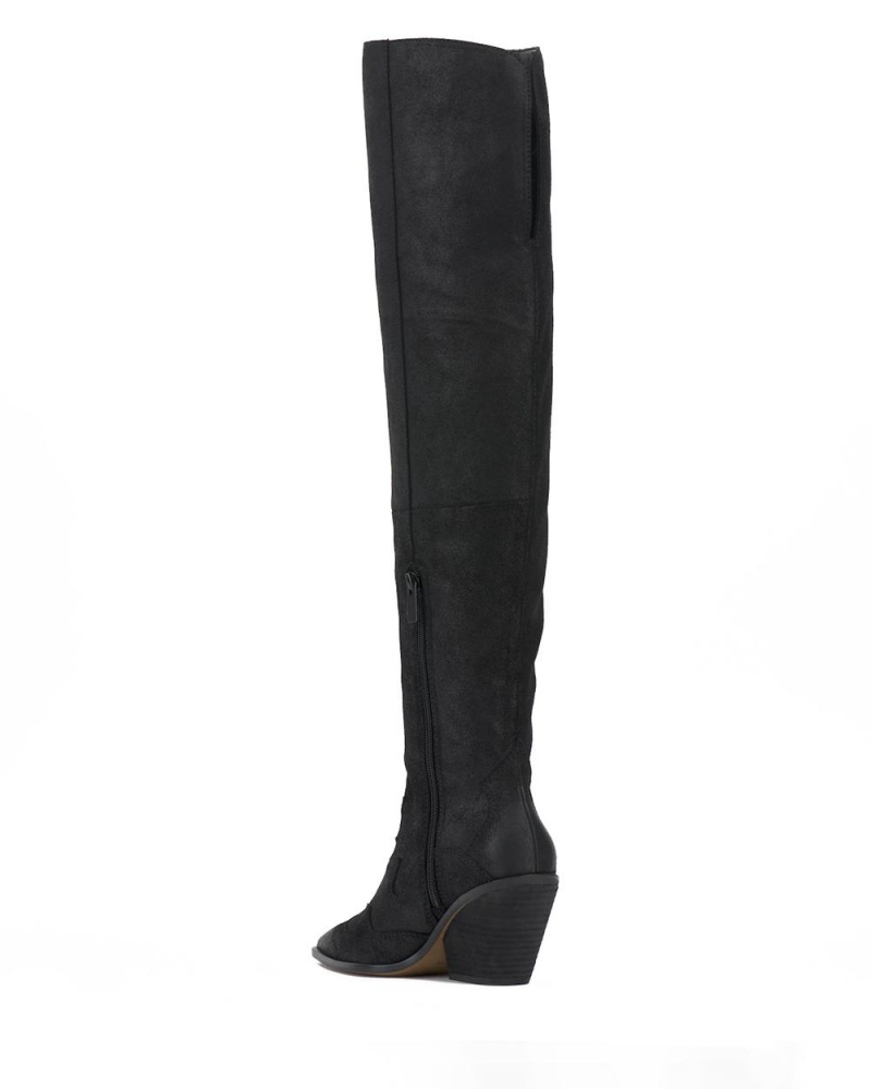 Dámské Over-The-Knee Boots Vince Camuto Shaharla Černé | 2146-EHUCS