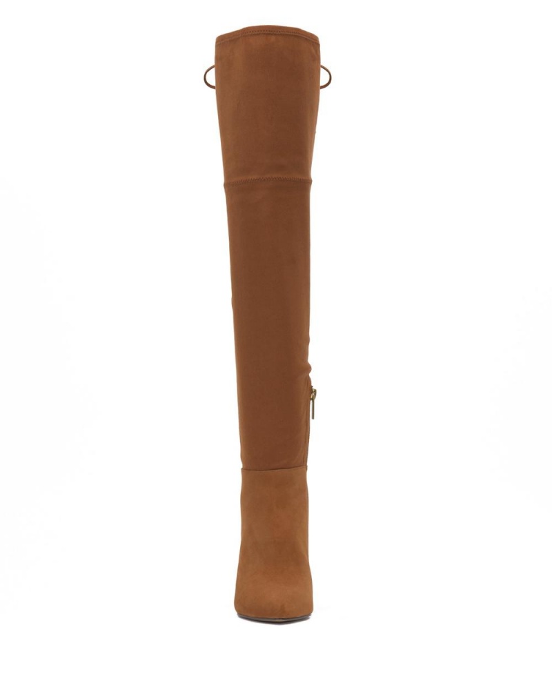 Dámské Over-The-Knee Boots Vince Camuto Taplana Hnědé | 6453-TMKAC