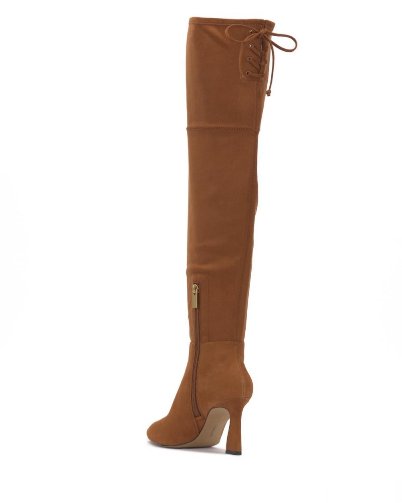 Dámské Over-The-Knee Boots Vince Camuto Taplana Hnědé | 6453-TMKAC