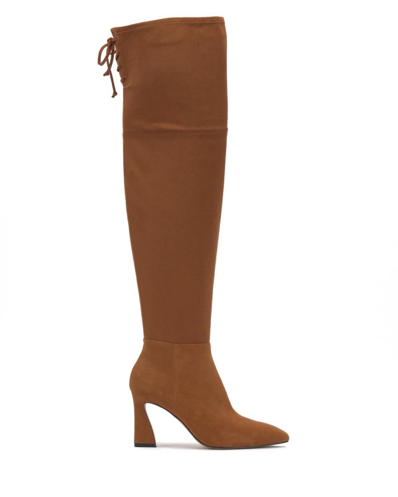 Dámské Over-The-Knee Boots Vince Camuto Taplana Hnědé | 6453-TMKAC