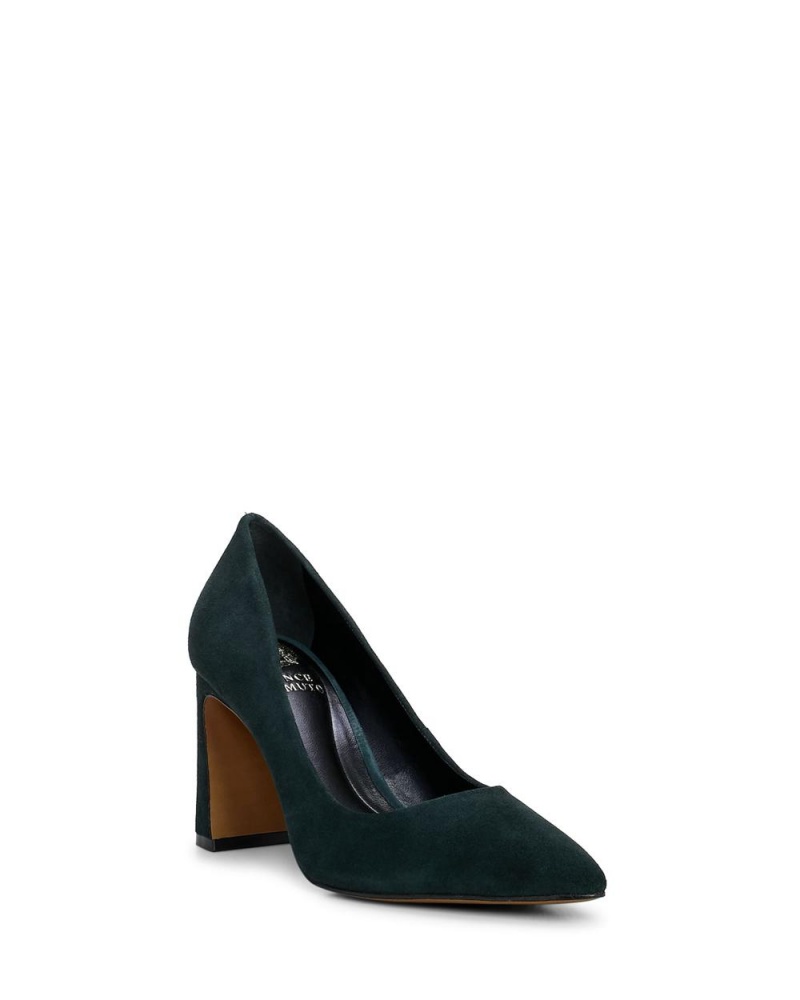 Dámské Podpatky Vince Camuto Dalmanara Evergreen Suede | 5269-JBLZU