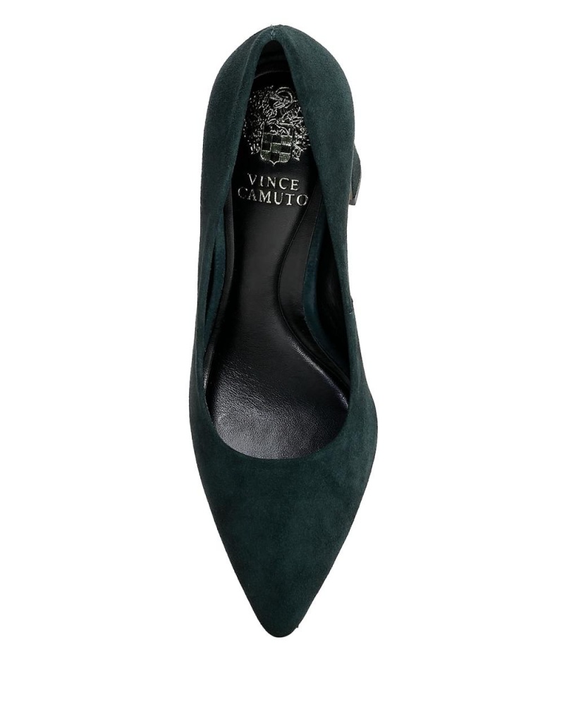 Dámské Podpatky Vince Camuto Dalmanara Evergreen Suede | 5269-JBLZU