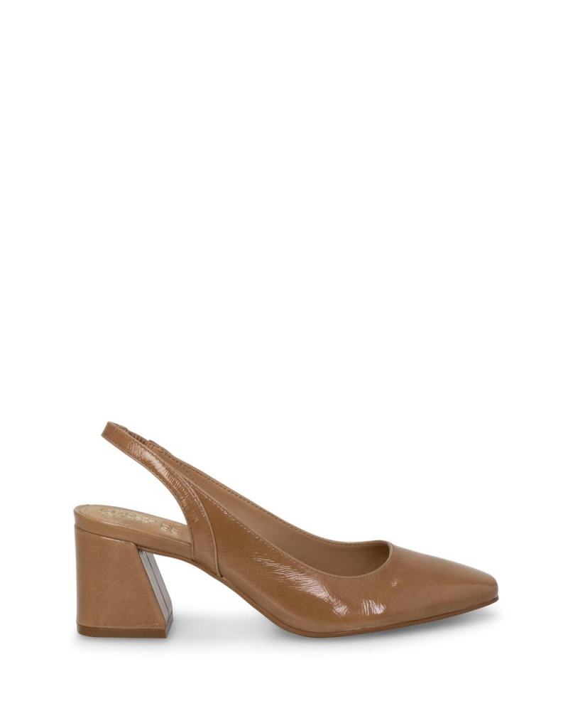 Dámské Podpatky Vince Camuto Elaine Slingback Hnědé | 3862-PLVXF