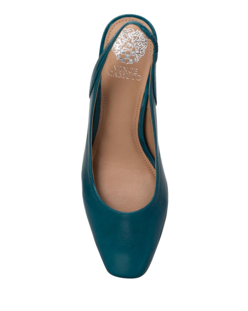 Dámské Podpatky Vince Camuto Elaine Slingback Zelene Tmavě | 6748-AQZLB