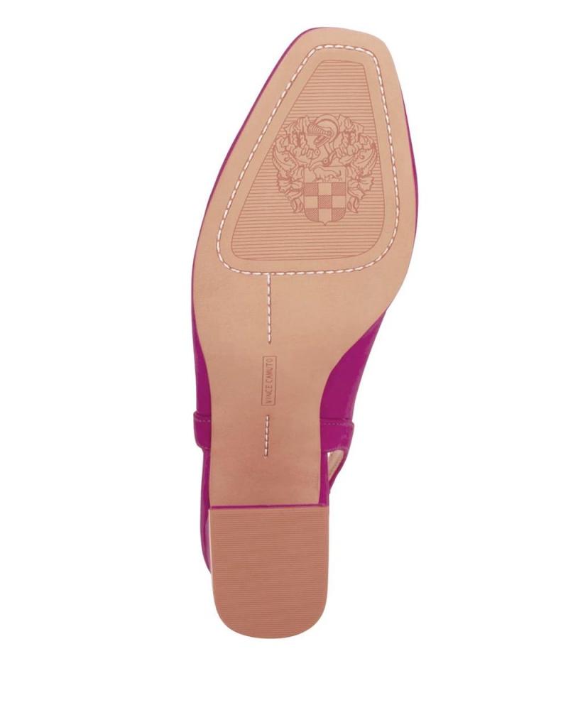 Dámské Podpatky Vince Camuto Elaine Slingback Fialové | 7261-HPMXC