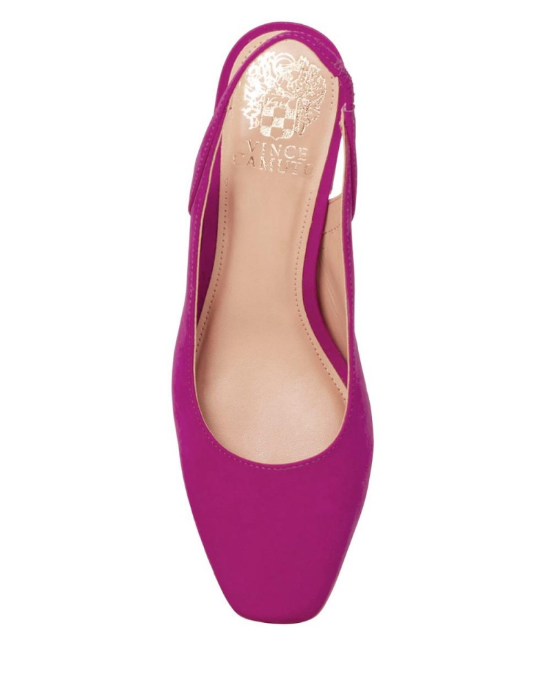 Dámské Podpatky Vince Camuto Elaine Slingback Fialové | 7261-HPMXC