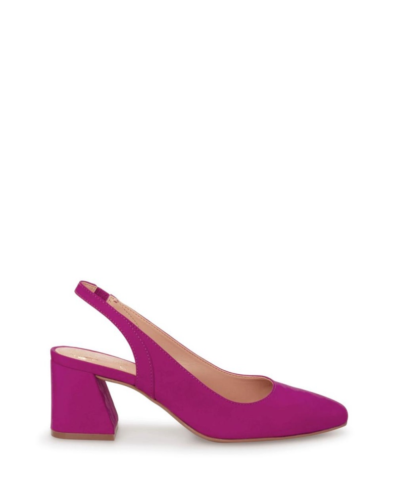 Dámské Podpatky Vince Camuto Elaine Slingback Fialové | 7261-HPMXC