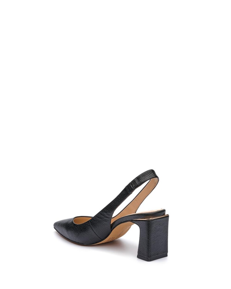 Dámské Podpatky Vince Camuto Hamden Slingback Černé | 7203-AVGWH