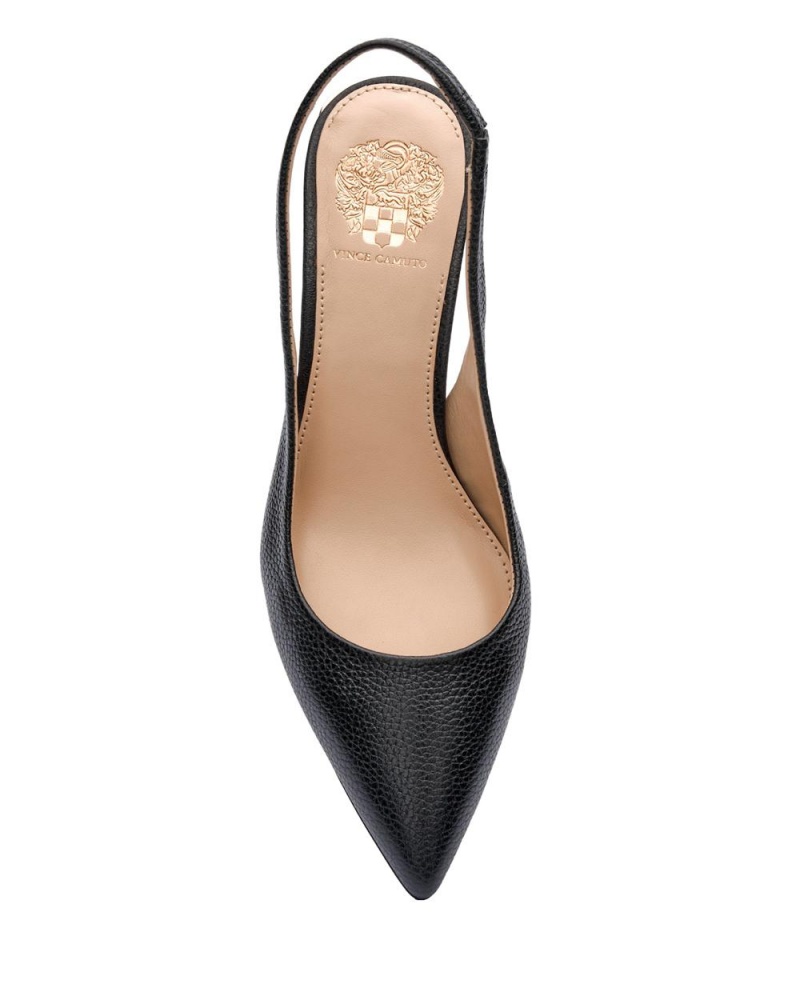 Dámské Podpatky Vince Camuto Hamden Slingback Černé | 7203-AVGWH