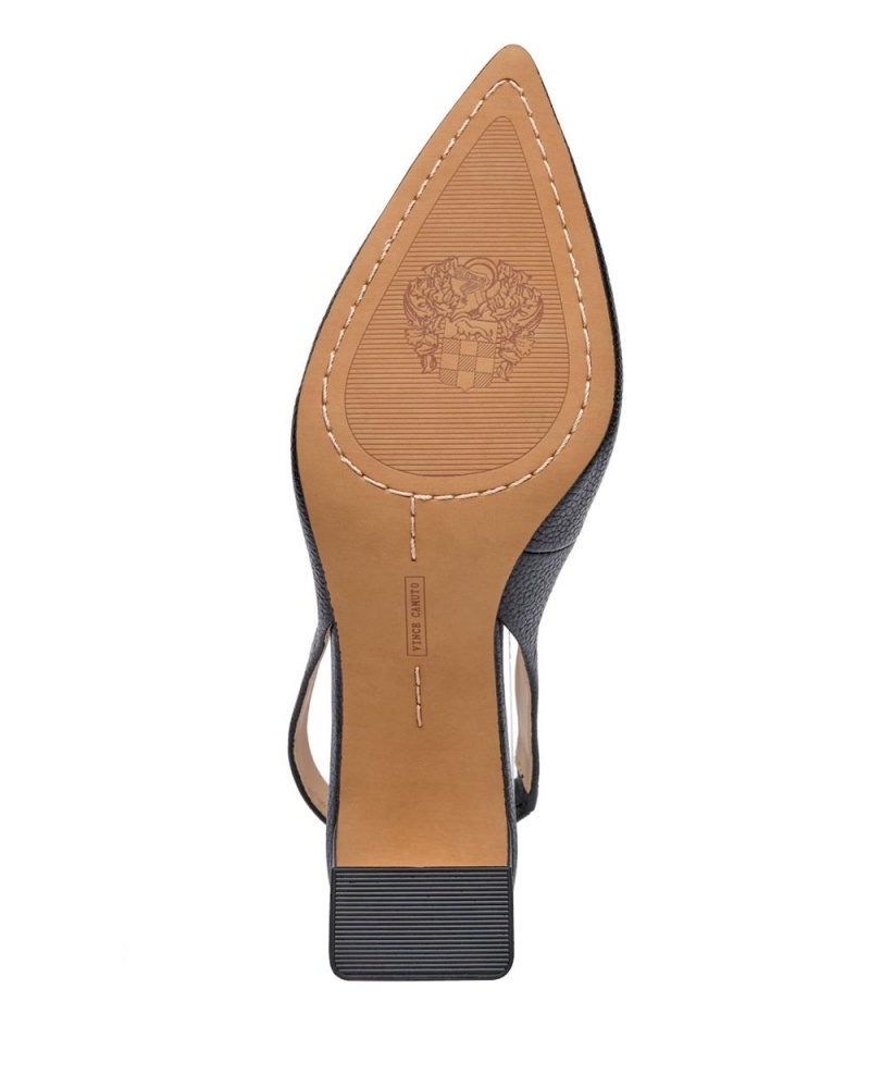 Dámské Podpatky Vince Camuto Hamden Slingback Černé | 7203-AVGWH