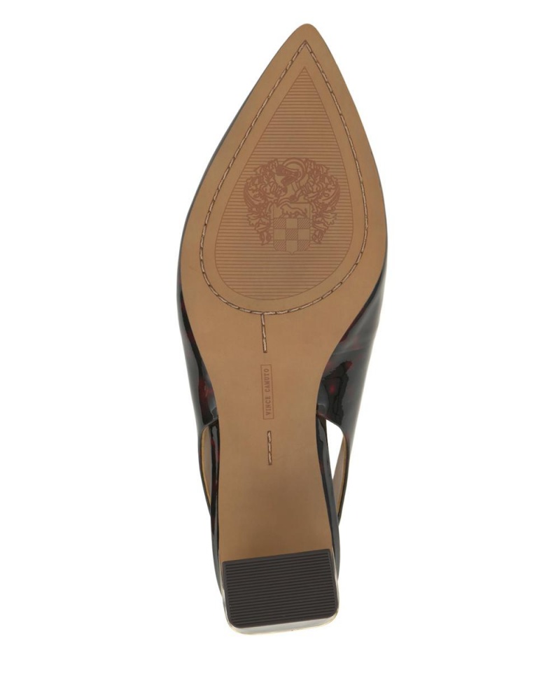 Dámské Podpatky Vince Camuto Hamden Slingback Hnědé | 1465-TGVXN