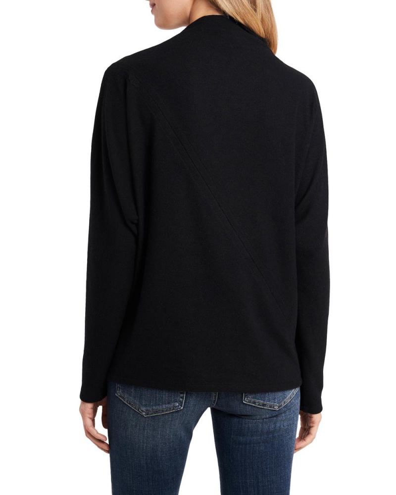 Dámské Topy Vince Camuto High-Neck Dolman Sleeve Černé | 3795-HFJQM