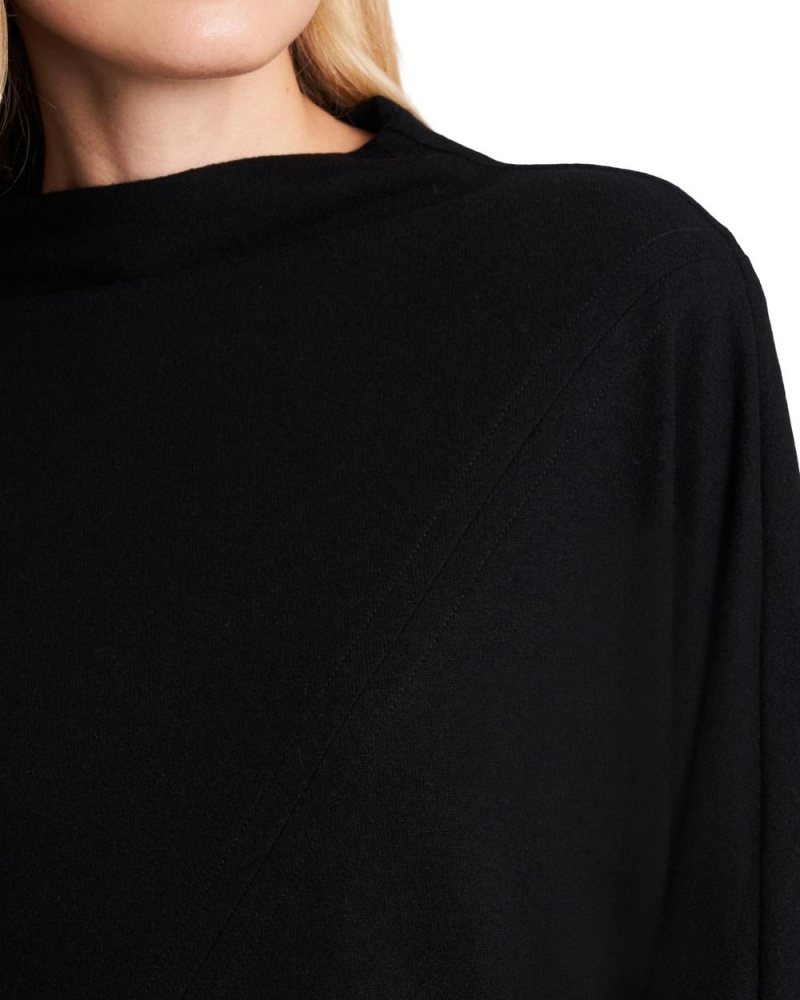 Dámské Topy Vince Camuto High-Neck Dolman Sleeve Černé | 3795-HFJQM